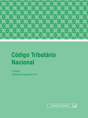 cover image of Código Tributário Nacional